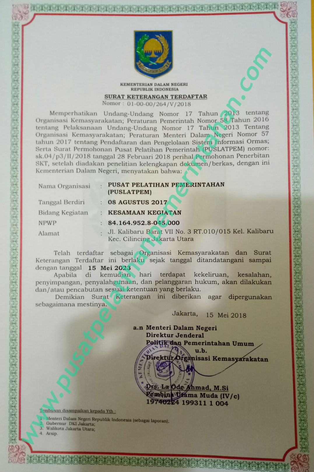 Pusat Pelatihan Pemerintahan